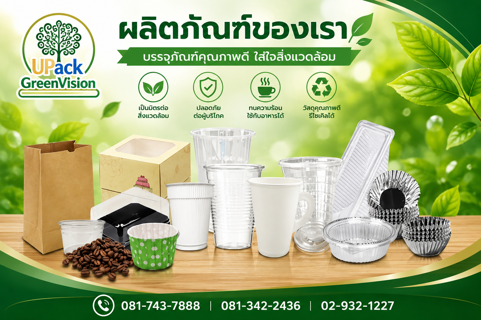 รับผลิตบรรจุภัณฑ์อาหาร